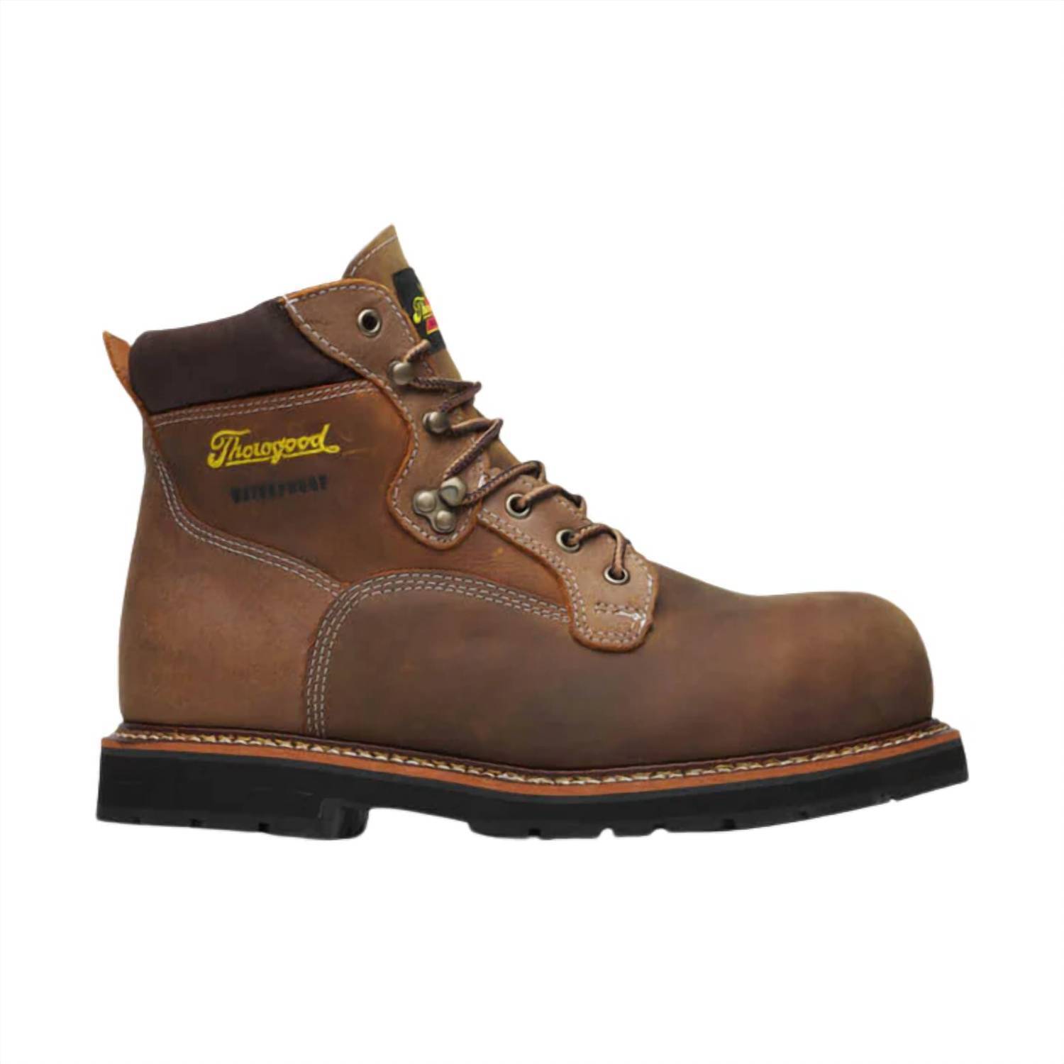 New Thorogood Men's Waterproof Sr Safety Boots In Crazy Horse